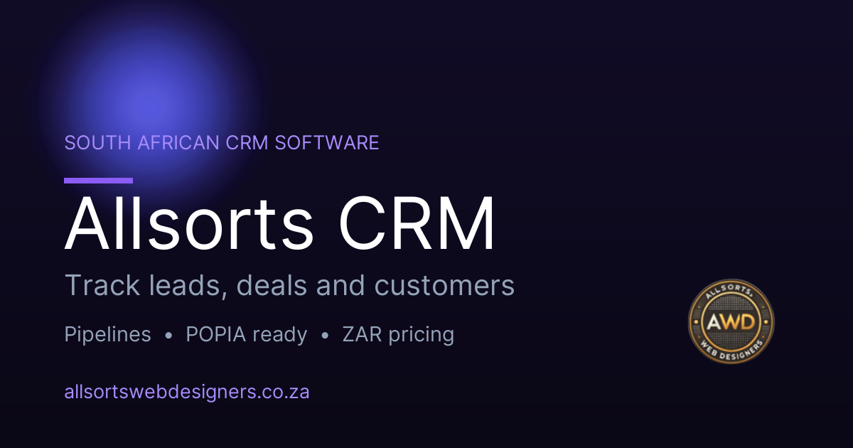 Allsorts CRM